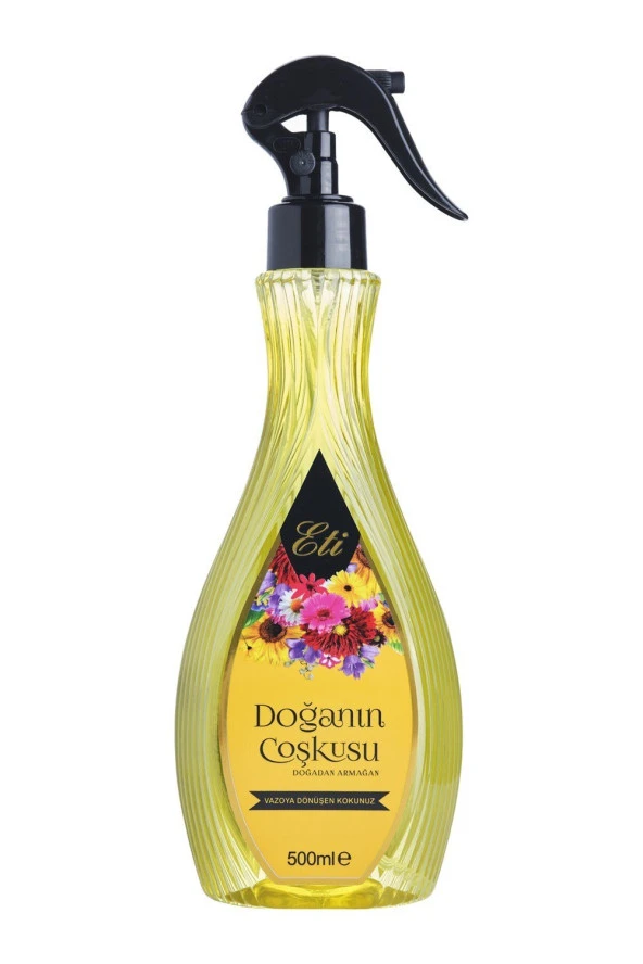 Eti Kolonya Eti oda spreyi Doğanın coskusu 500Ml Pet Şişe ürün görseli 1