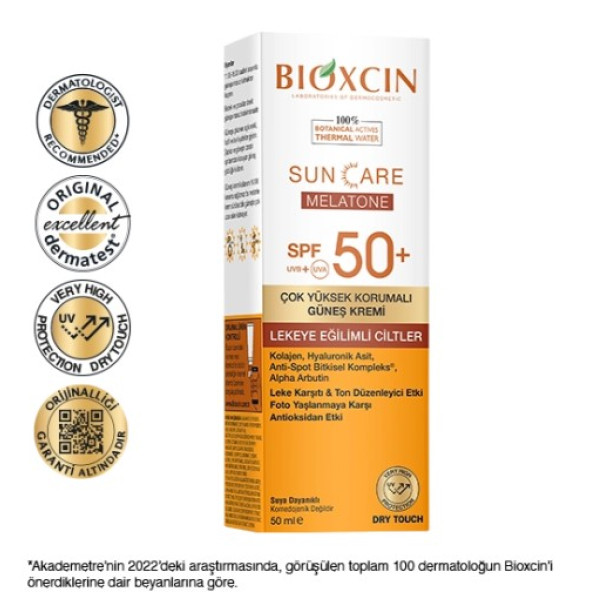 Bioxcin Sun Care Lekeye Eğilimli Ciltler İçin Güneş Kremi 50ml SPF 50+ ürün görseli 1