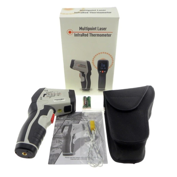 Cem DT835 Dairesel Lazer Termometre-800°C - Resim 4