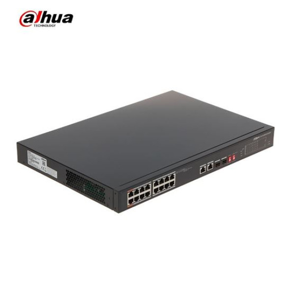 Dahua PFS3218-16ET-135 16 Port PoE' li Network Switch ürün görseli 1