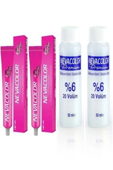 Neva Color 2 li Tüp Boya 10.03 Ekstra Doğal Altın Platin+ 2 li Oksidan ürün görseli 1