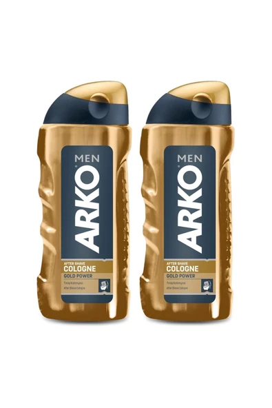 ARKO Men men Gold Power Tıraş Kolonyası 2x250ml ürün görseli 1