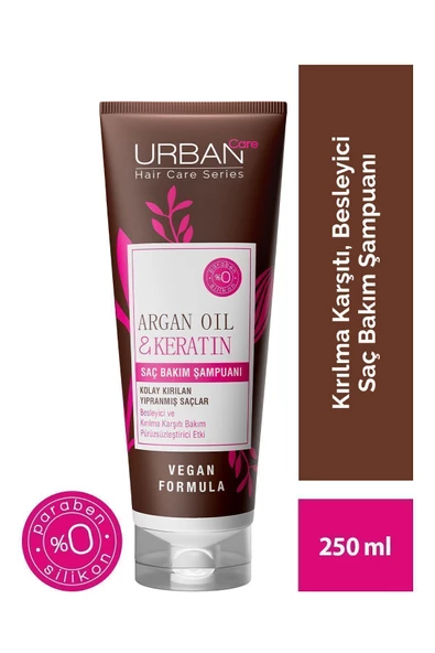 Urban Care Argan Oil & Keratin Saç Bakım Şampuanı 250 ml ürün görseli 1