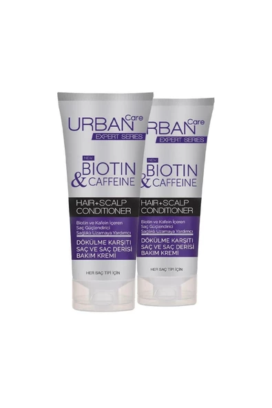 Urban Care Expert Biotin & Kafein Saç Ve Saç Derisi Bakım Kremi 200 Ml X 2 ürün görseli 1