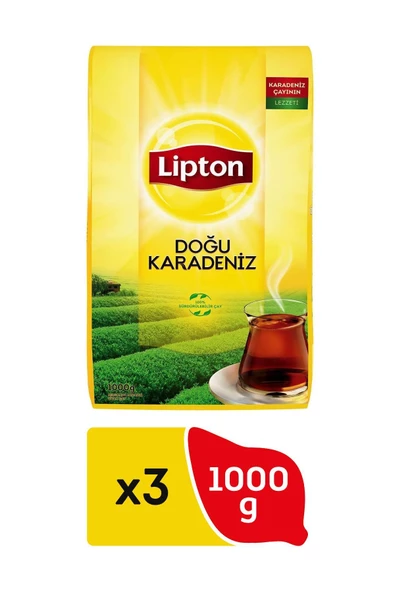 Lipton Doğu Karadeniz Dökme Çay 1000 gr 3 Adet ürün görseli 1