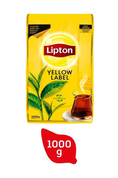 Lipton Yellow Label Loose Dökme Siyah Çay 1000 gr ürün görseli 1