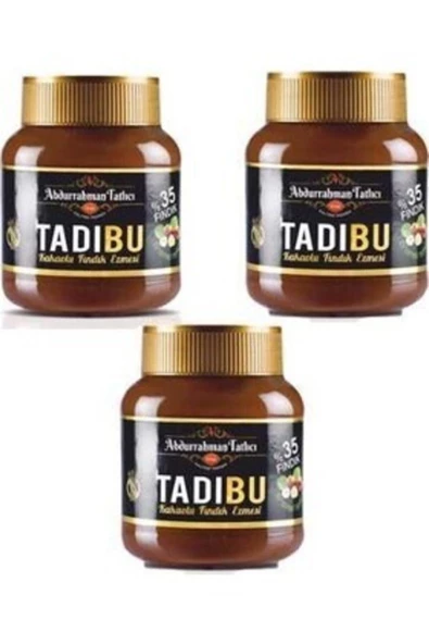 Abdurrahman Tatlıcı Tadıbu Kakaolu Fındık Ezme 330 G *3 Ad ürün görseli 1