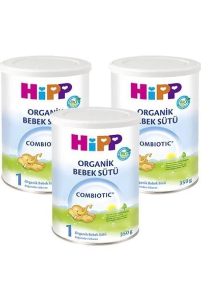Hipp 1 Organic Combiotic Bebek Sütü 350 gr X 3 Adet ürün görseli 1