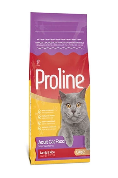 Pro Line Proline Kuzu Etli Yetişkin Kedi Maması 1,2 Kg ürün görseli 1