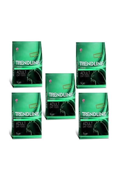 Trendline Sterilised Tavuklu Kısır Kedi Maması - 1 kg x 5 Adet ürün görseli 1