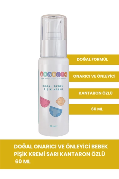 Bebelin Kantaron Özlü Onarıcı Ve Önleyici Bebek Pişik Kremi 60 ml ürün görseli 1