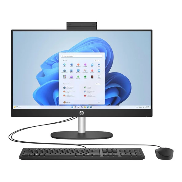 HP ProOne 240 G10 İntel Core i5 1335U 32GB RAM 1TB SSD 23.8 FHD IPS FREEDOS ALL IN ONE BİLGİSAYAR 88T2W5ES07+ZettaUsbBellek ürün görseli 1