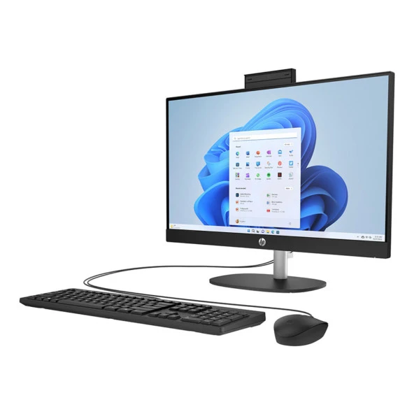 HP ProOne 240 G10 İntel Core i5 1335U 64GB RAM 256GB SSD 23.8 FHD IPS FREEDOS ALL IN ONE BİLGİSAYAR 88T2W5ES09+ZettaUsbBellek ürün görseli 1