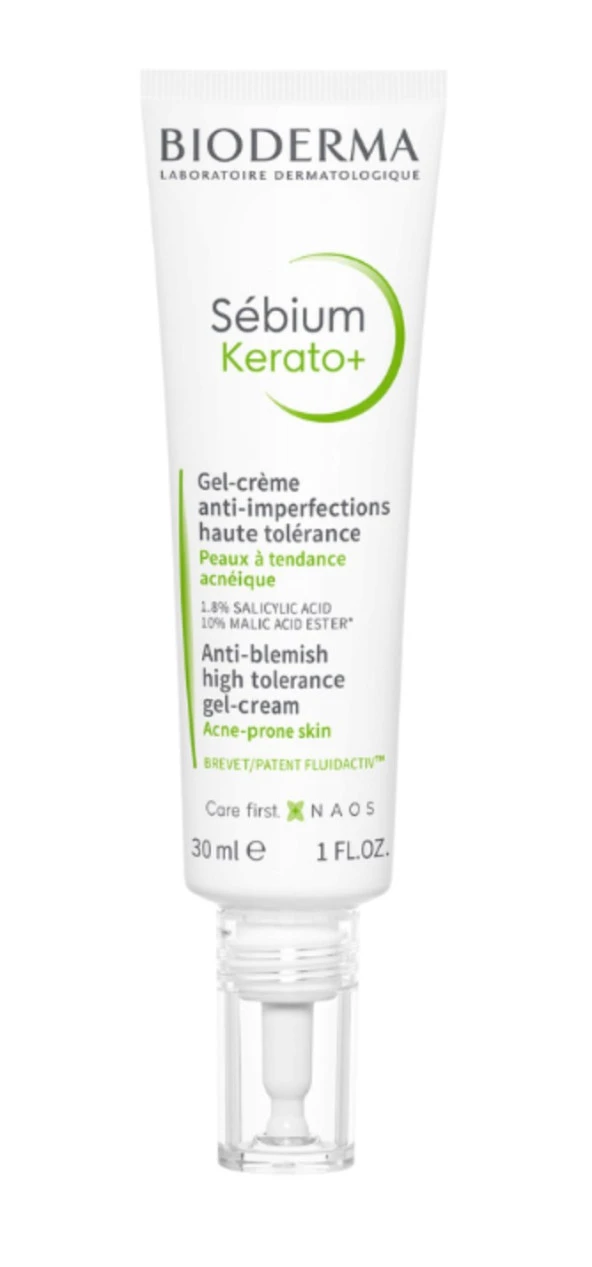 Bioderma Sebium Kerato+ Gel Cream 30 ml - Yoğun Nemlendiricili Krem ürün görseli 1