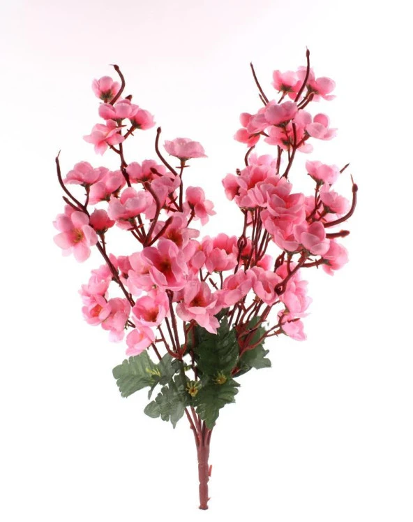 Nettenevime Yapay Çiçek Bahardalı Demeti Açık Pembe 40 cm ürün görseli 1