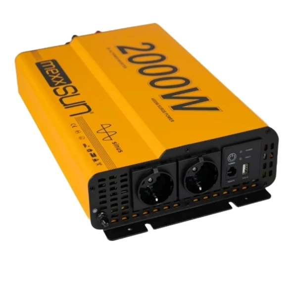 Mexxsun 12 Volt 2000 Watt Tam Sinüs İnverter - Resim 3