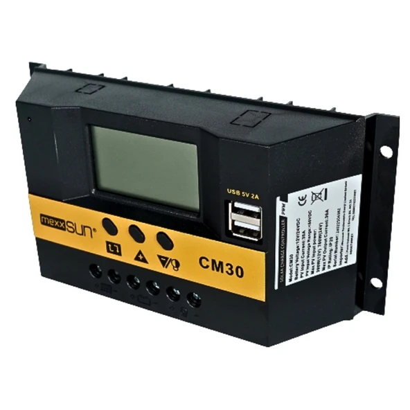 Mexxsun 30A Pwm Şarj Regülatörü 12/24V - Resim 4