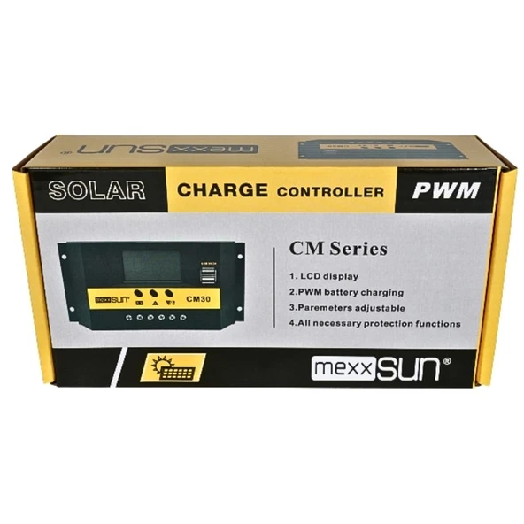 Mexxsun 30A Pwm Şarj Regülatörü 12/24V - Resim 5