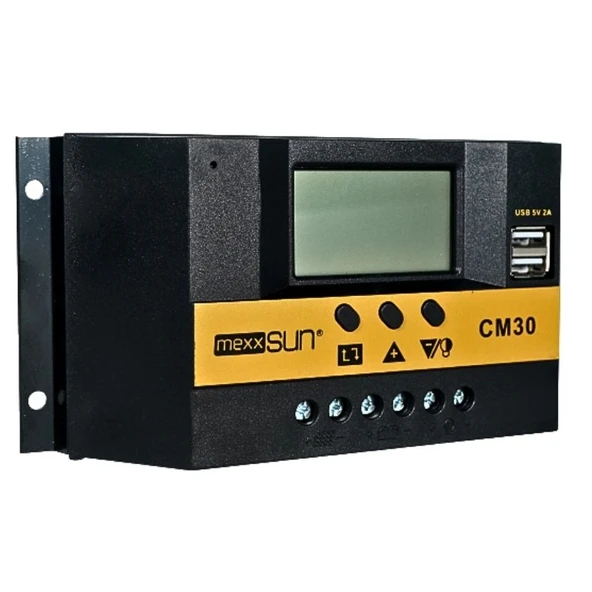 Mexxsun 30A Pwm Şarj Regülatörü 12/24V - Resim 3