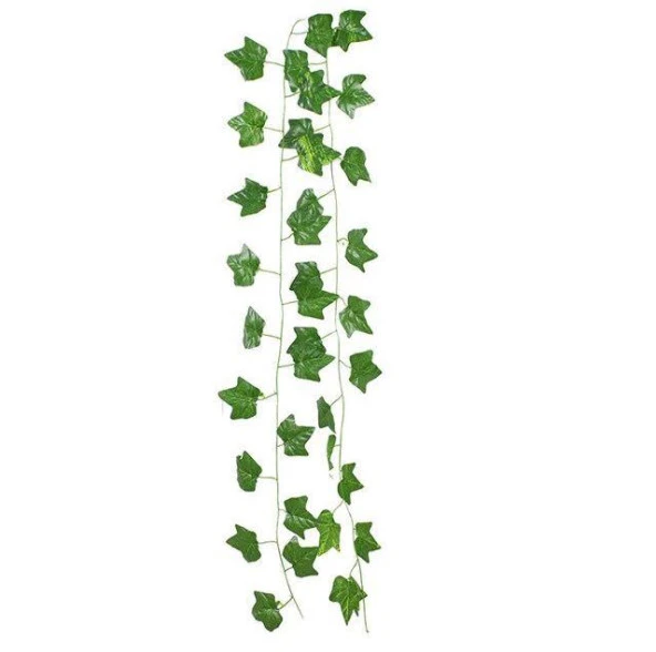 Yapay Sarmaşık Üçgen Yaprak Yapay Çiçek Dekoru 230cm ürün görseli 1