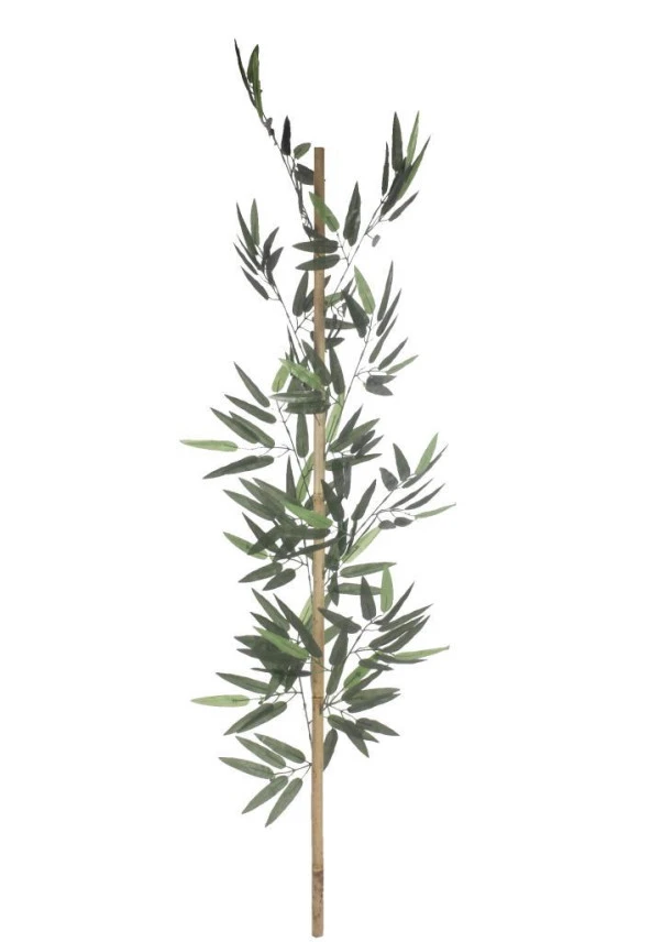 Nettenevime Yapay Bambu Sopası 12 Yapraklı 150cm Yapay Çiçek Bambu Duvarı ürün görseli 1