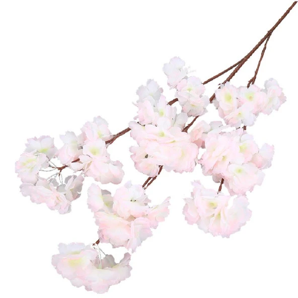 Nettenevime Yapay Çiçek Bahar Dalı Japon Kiraz Çiçeği 90 cm AÇIK PEMBE ürün görseli 1