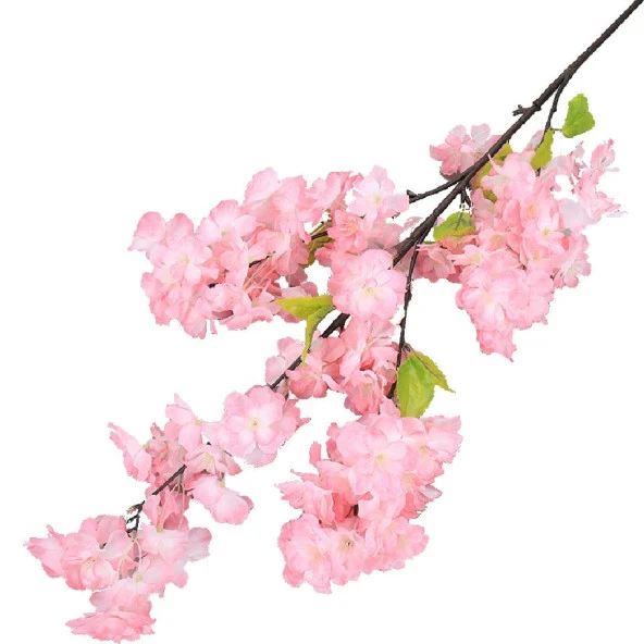 Nettenevime Yapay Çiçek Bahar Dalı Japon Kiraz Çiçeği 90 cm KOYU PEMBE ürün görseli 1
