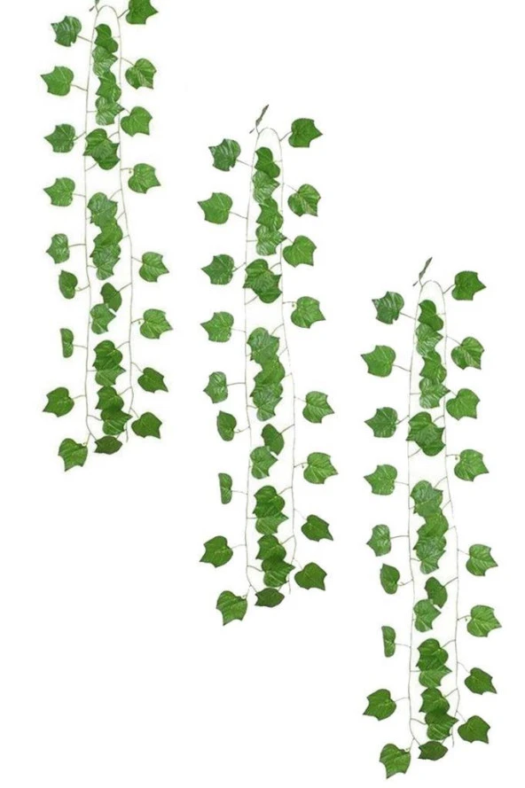 Nettenevime Yapay Sarmaşık Üzüm Yapraklı Yapay Çiçek Dekoru 230cm X 3 ADET ürün görseli 1