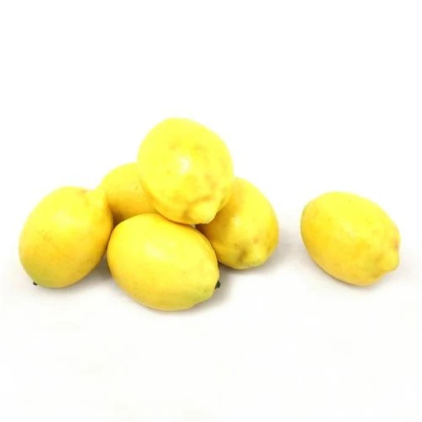 Nettenevime Yapay LİMON 6 lı Paket  Yapay Meyve ürün görseli 1