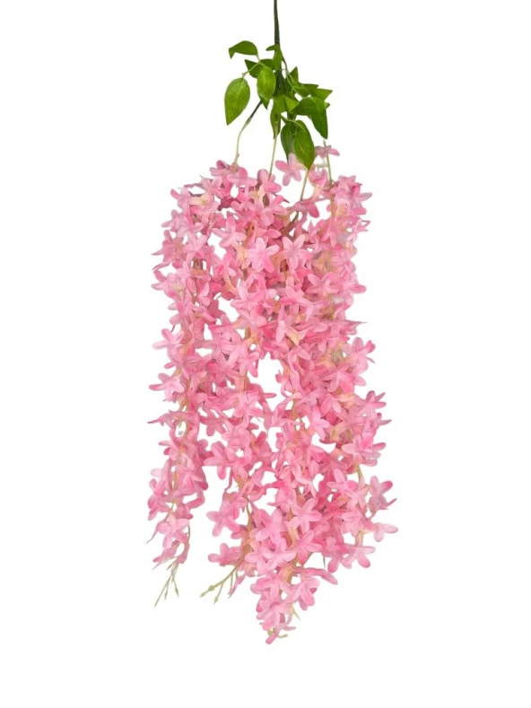 Nettenevime Yapay Çiçek Sarkan 4 Dallı Akasya 70cm PEMBE ürün görseli 1