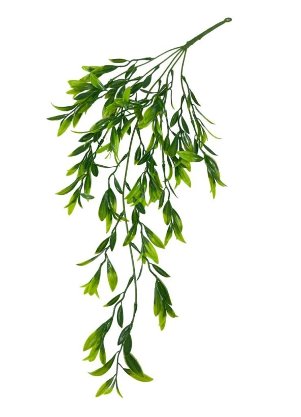 Nettenevime Yapay Çiçek Sarkan Fesleğen 60cm 5Dallı ty120 Yapay Sarmaşık Yeşil ürün görseli 1