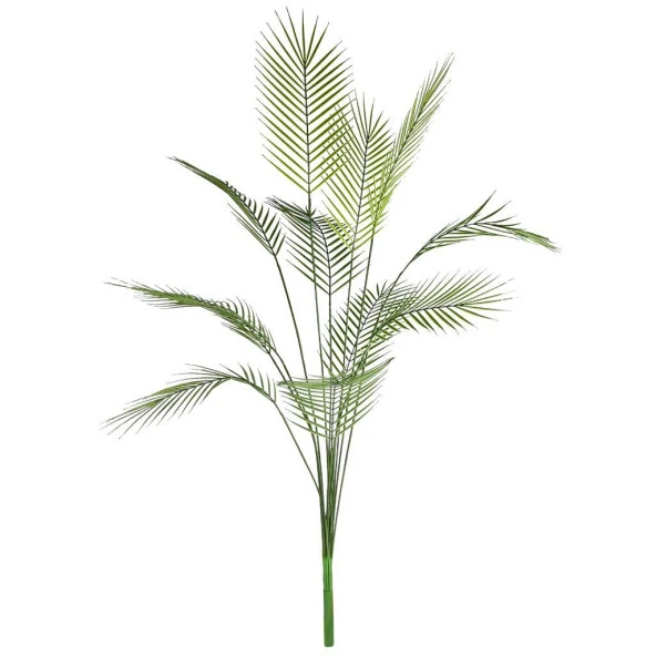 Nettenevime Yapay Çiçek Dal Areka Palmiye 12 Yaprak 130 cm Salon Çiçeği Yapay Bitki ürün görseli 1