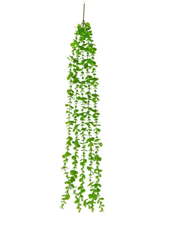 Nettenevime Yapay Çiçek Sarkan Okaliptus 80cm 5dal Yeşil Açık ürün görseli 1