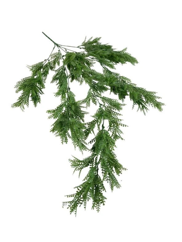 Nettenevime Yapay Çiçek Sarkan Çiçek Yeşil Mat Fern725 Yapay Sarmaşık  70*30cm UV Katkılı Güneşe Dayanıklı ürün görseli 1
