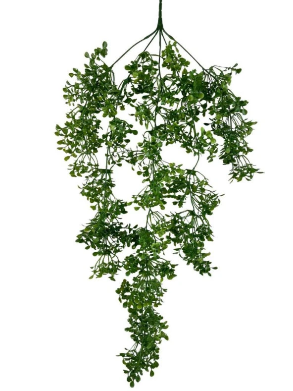 Nettenevime Yapay Çiçek Sarkan Çiçek Yeşil Fare Kulağı Şimşir Yapay Sarmaşık  60*30cm UV Katkılı Güneşe Dayanıklı ürün görseli 1