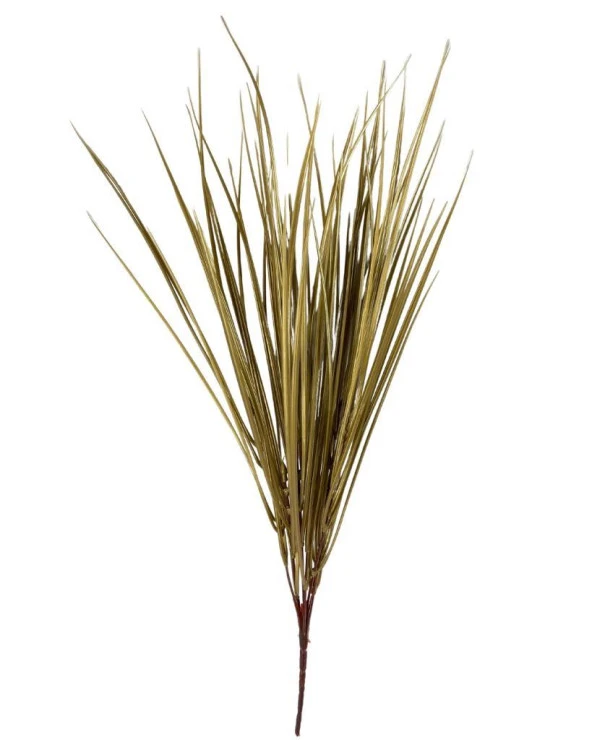 Nettenevime Yapay Çiçek Gold Altın Dore Grass Saz 50cm Bitki Yapay Çiçek Dekor Çiçeği Uzun Ot ürün görseli 1