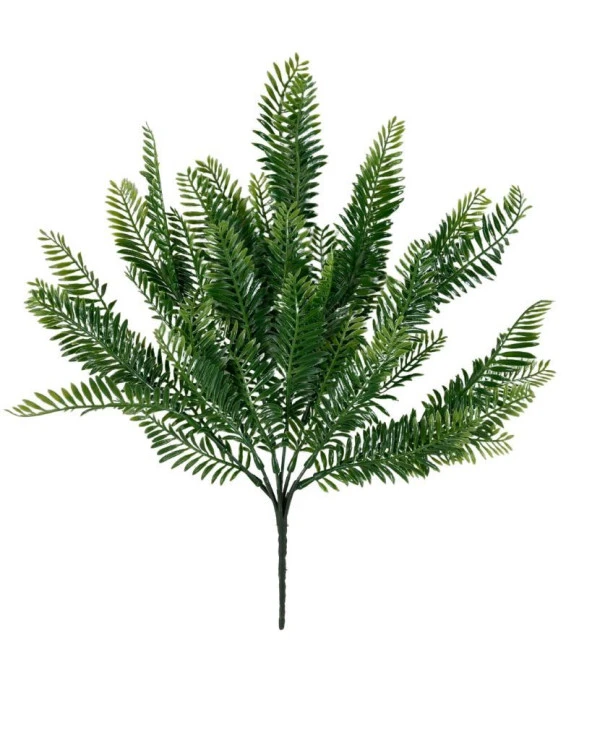 Nettenevime Yapay Çiçek Canlı Yeşil Fern Demet Garnitür Aradal Dekoratif Yapay Bitki ürün görseli 1