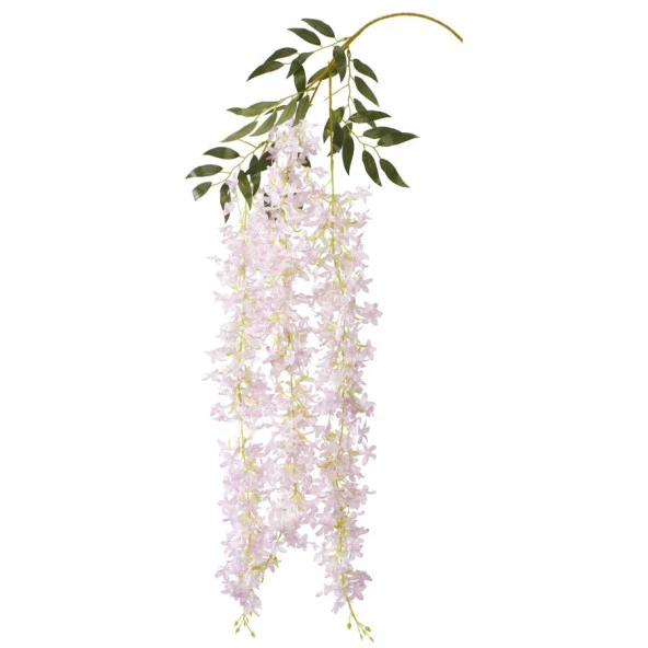 Nettenevime Yapay Çiçek Sarkan 4 Dallı Akasya 70cm PUDRA PEMBE ürün görseli 1