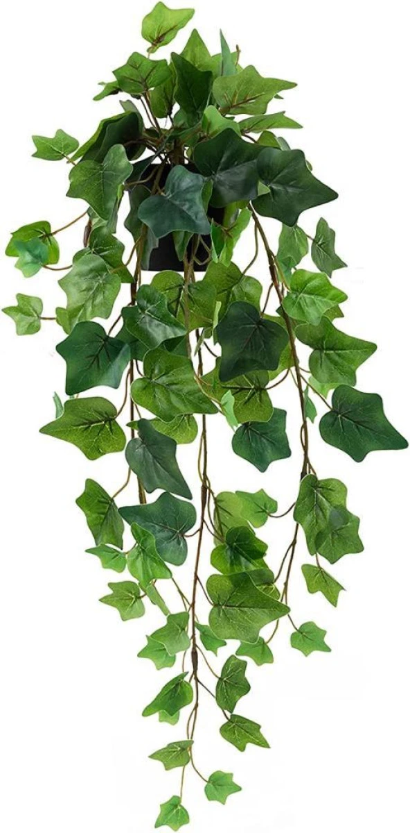 Nettenevime Yapay Çiçek Saksıda Sarkan Dev Hedera 80cm Yapay Sarmaşık Yeşil ürün görseli 1