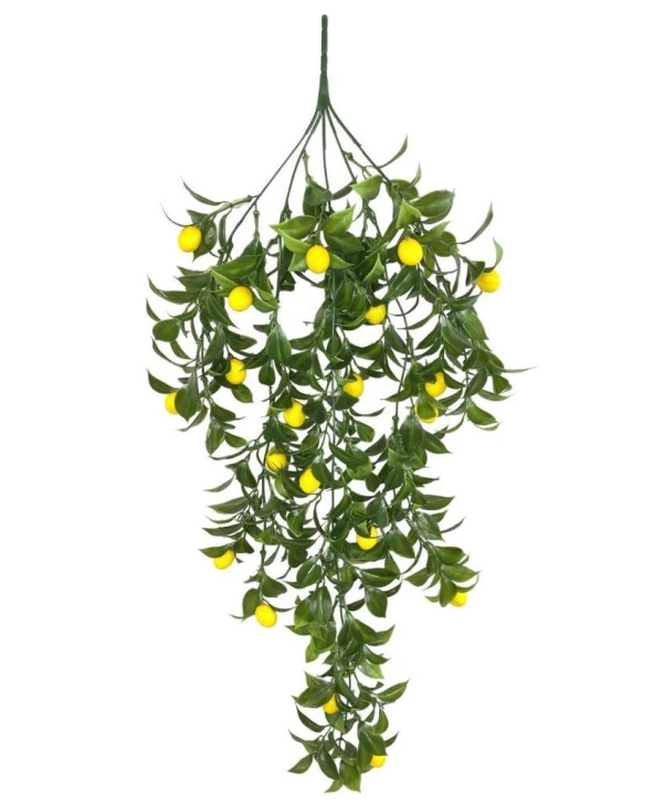 Nettenevime Yapay Çiçek Sarkan Limon Yapay 60*20cm ürün görseli 1
