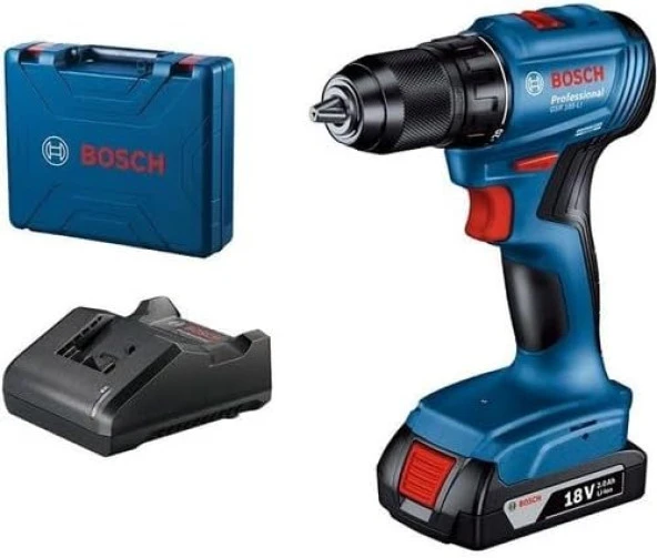 Bosch GSR 185-LI Tek Akülü Delme Vidalama Makinesi 2 Ah - 06019K3001 ürün görseli 1