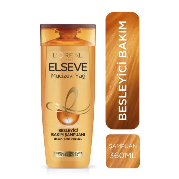 L'Oréal Paris Elseve 6 Mucizevi Yağ Besleyici Bakım Şampuanı 360 ml ürün görseli 1