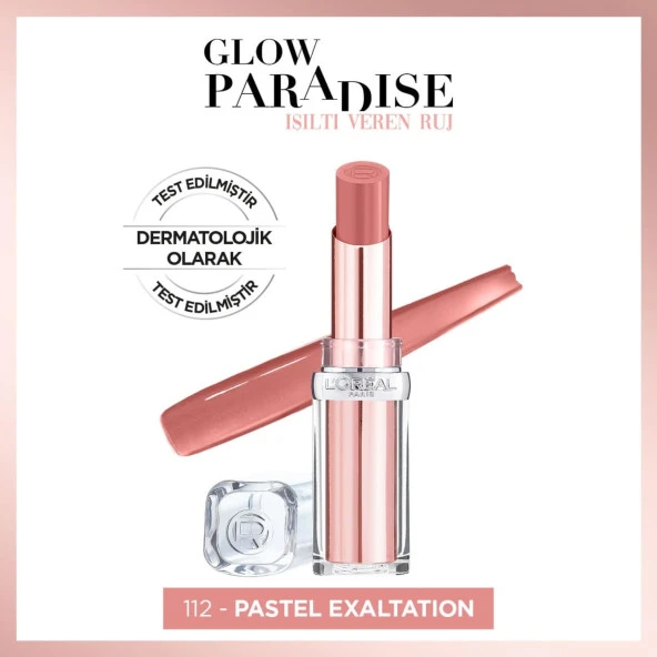 L'Oréal Paris Color Riche Shine Ruj 112 Only in Paris - Pembe ürün görseli 1