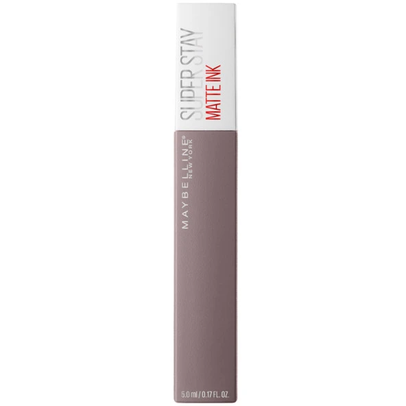Maybelline New York Super Stay Matte Ink Unnude Likit Mat Ruj - 90 Huntress - Gri ürün görseli 1