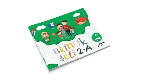 Akademik zeka 4 Yaş Etkinlik Kitabı 2-A ürün görseli 1