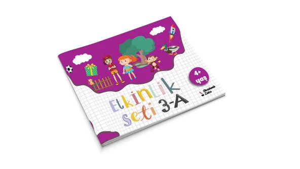Akademik zeka 4 Yaş Etkinlik Kitabı 3-A ürün görseli 1