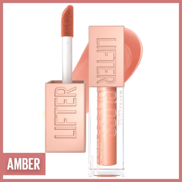 Maybelline New York Lifter Gloss Nemlendirici Dudak Parlatıcısı - 007 Amber ürün görseli 1