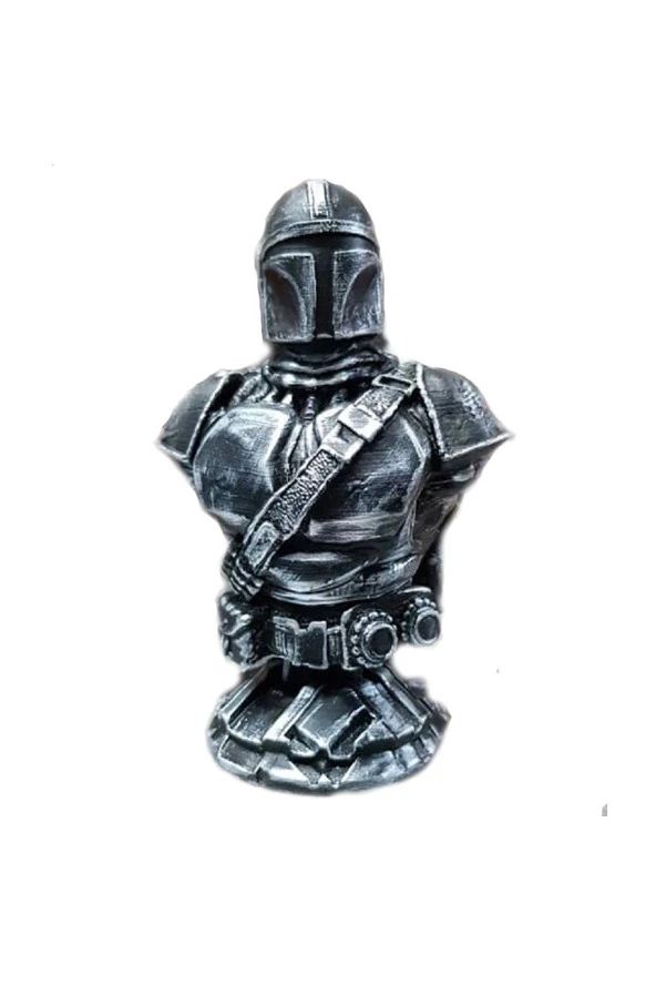 Mandalorian Büst Figür Starwars The Mandalorian Yüksek Kalite ürün görseli 1