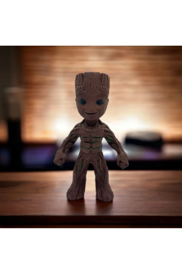 Baby Groot Guardians of the Galaxy Karakter Figür Yüksek Kalite ürün görseli 1