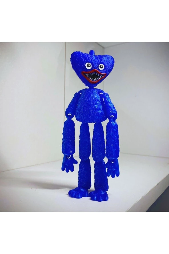 3D Huggy Canavar Hareketli Oyuncak 17CM-Figür Çanta ve Anahtarlık Aksesuarı ürün görseli 1